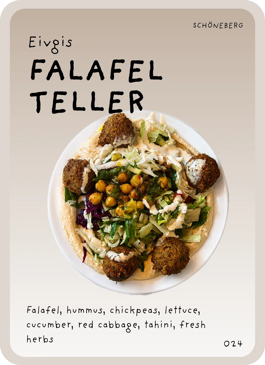 Falafel Teller