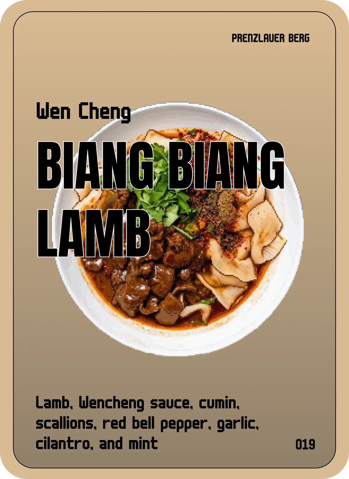 Biang Biang Lamb